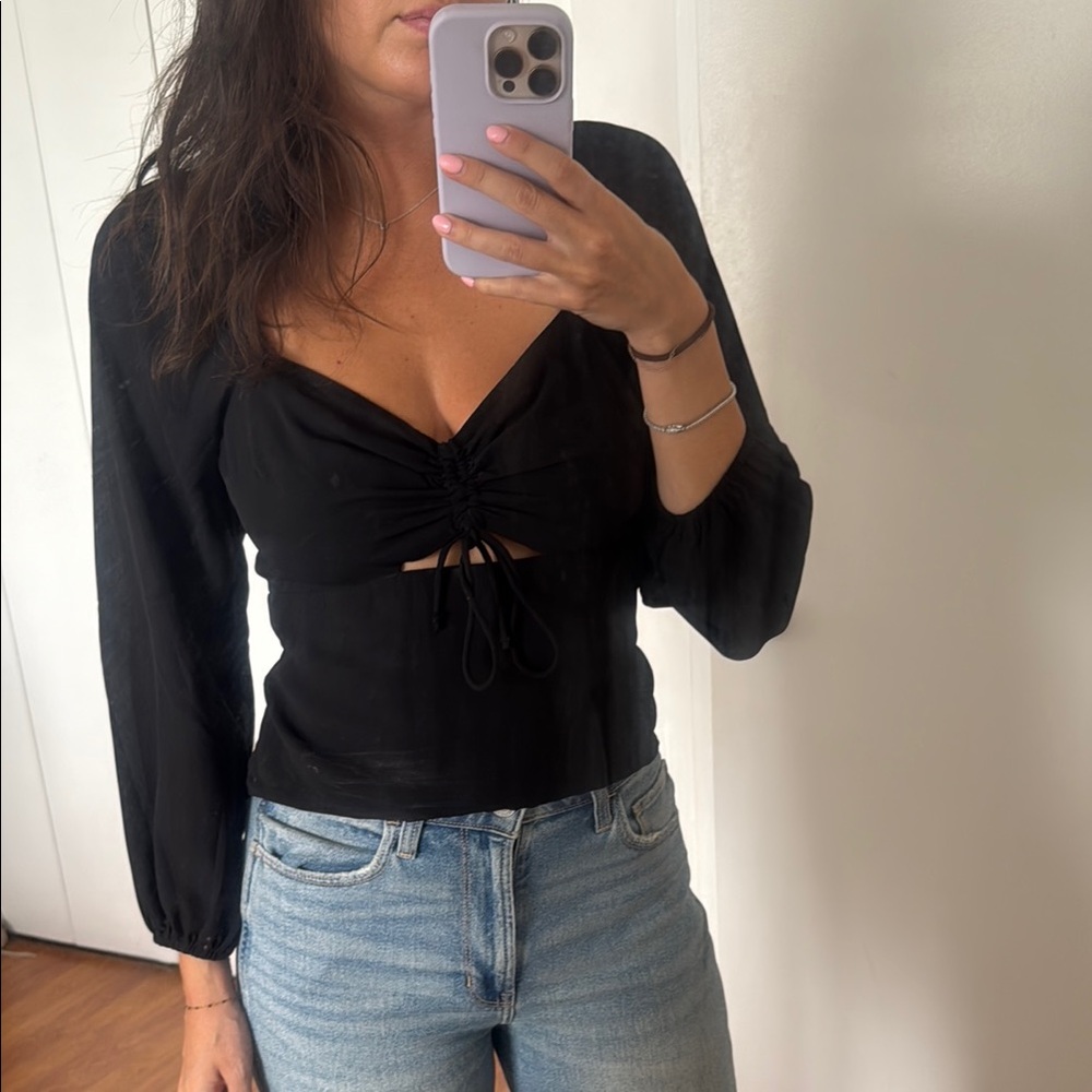 Black Abercrombie Top